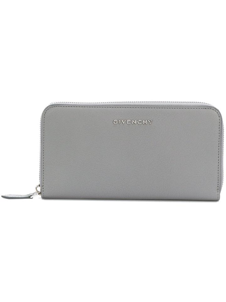 Givenchy Pandora Zip Around Wallet - Grey