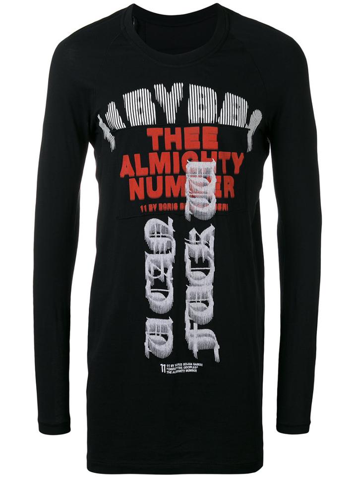 11 By Boris Bidjan Saberi - Dye Print Top - Men - Cotton - L, Black, Cotton