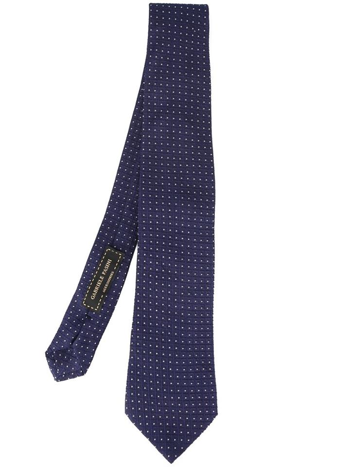 Gabriele Pasini Geometric Pattern Tie