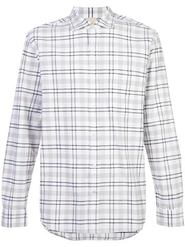 Baldwin Plaid Shirt - White