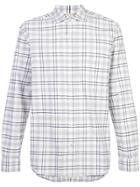 Baldwin Plaid Shirt - White