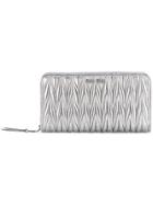 Miu Miu Quilted Purse - Metallic