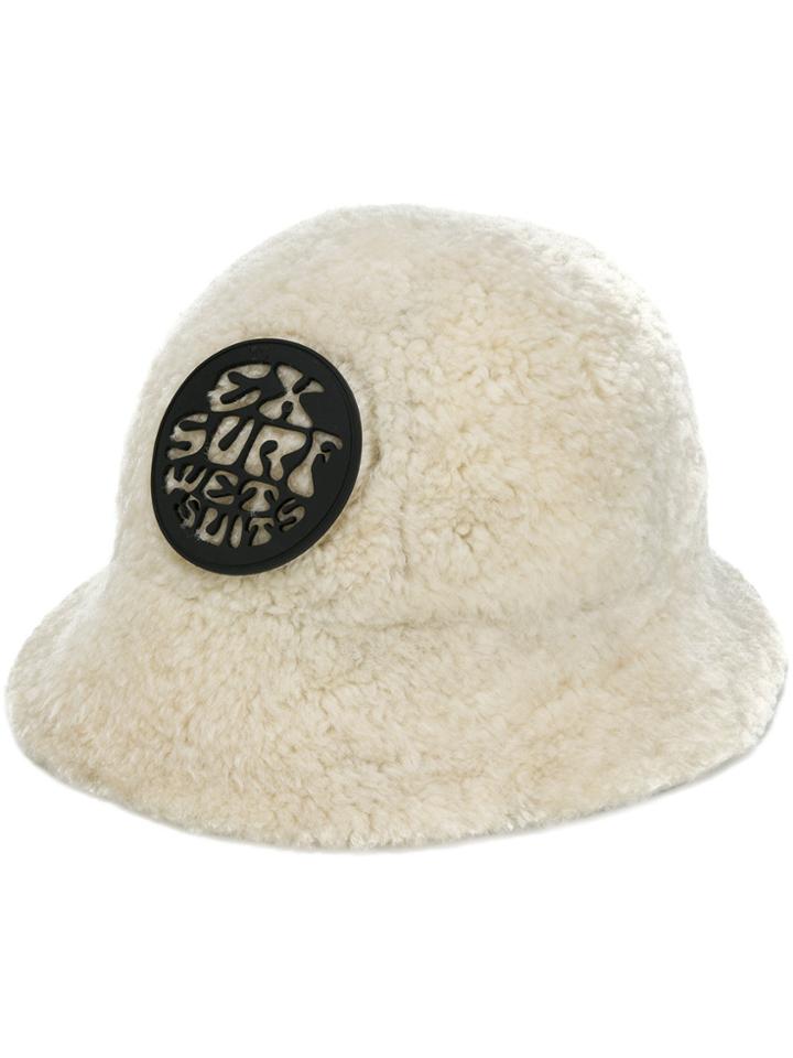 Ex Infinitas Cloche Hat - Nude & Neutrals
