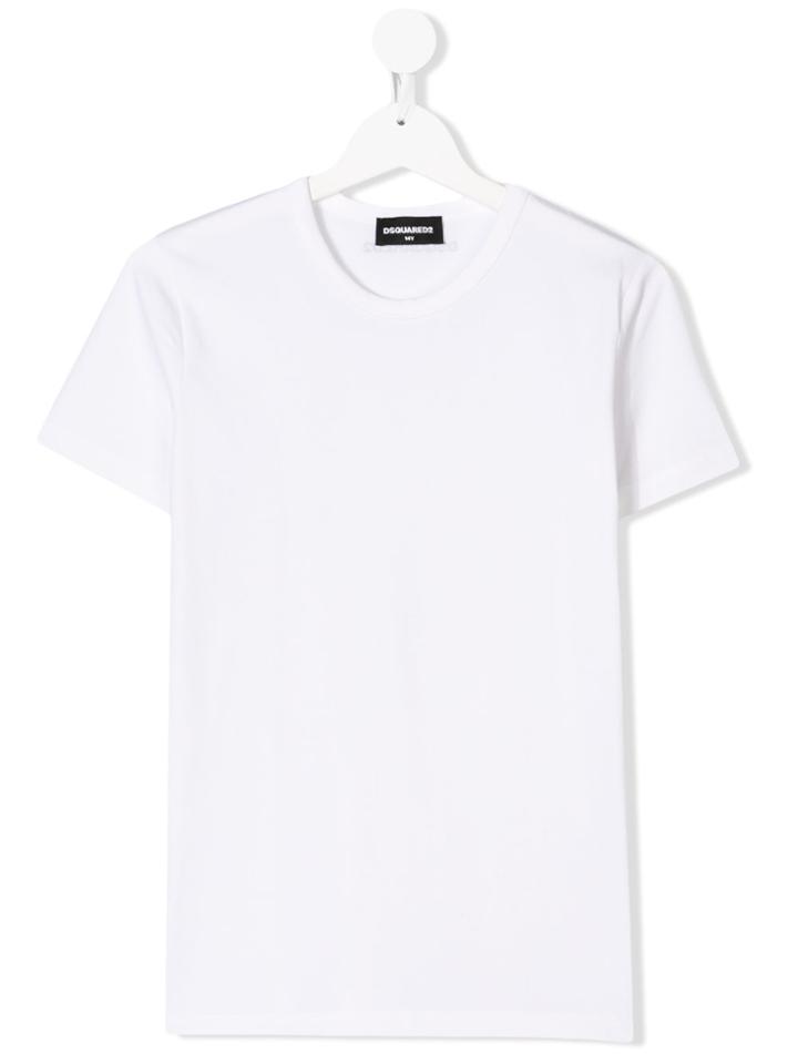 Dsquared2 Kids Slim Fit T-shirt - White