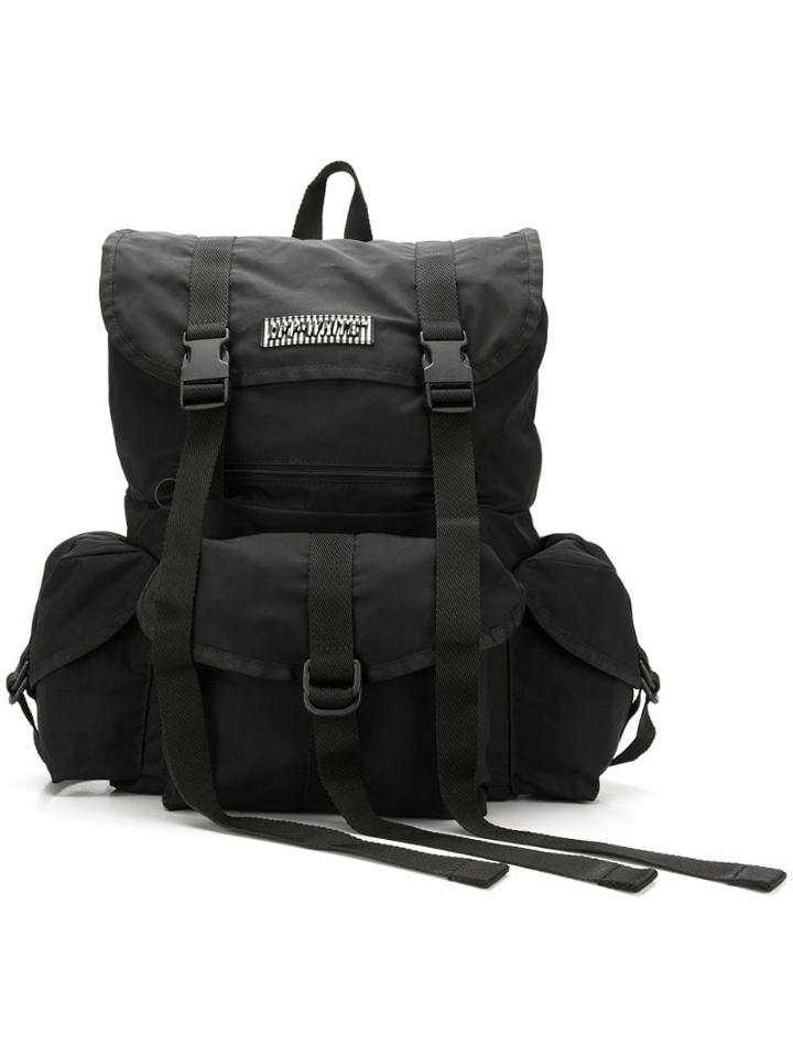 Off-white Pocket Backpack - Black