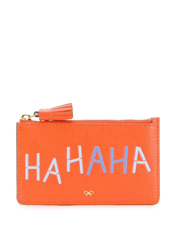 Anya Hindmarch Haha Cardholder - Orange