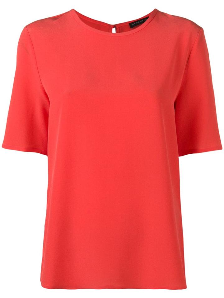 Etro Short-sleeved Blouse - Red