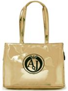 Armani Jeans Metallic (grey) Medium Shoulder Bag, Women's