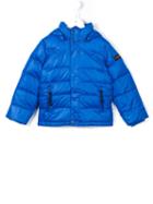 Padded Jacket, Boy's, Size: 12 Yrs, Blue, Finger In The Nose