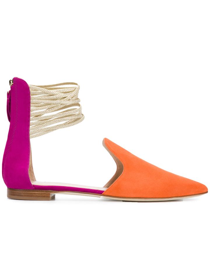 Benedetta Boroli Mandalaya Sandals - Yellow & Orange