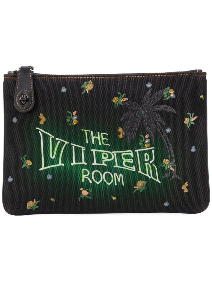 Coach Coach X Viper Room Clutch Bag - Black