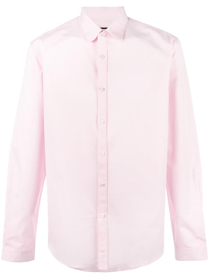 Gucci Rounded Collar Shirt - Pink & Purple