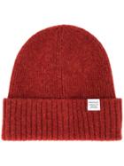 Norse Projects Lamb's Wool Beanie - Red