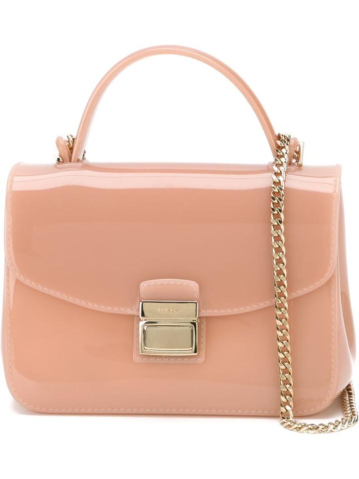 Furla 'moonstone' Shoulder Bag, Women's, Pink/purple