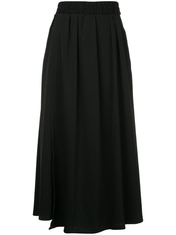 Maison Mihara Yasuhiro Wide-leg Flared Culottes - Black