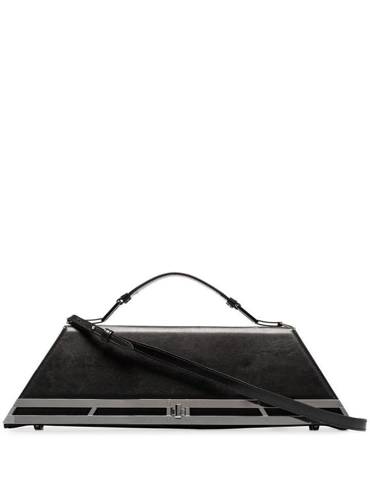 Y/project Black Doctor Leather Shoulder Bag