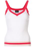 Elisabetta Franchi V-neck Tank Top - White