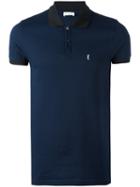 Saint Laurent Classic Polo Shirt, Men's, Size: Medium, Blue, Cotton