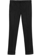 Gucci Stretch Gabardine Slim Pant - Black