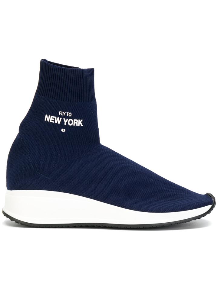 Joshua Sanders Sock Sneakers - Blue