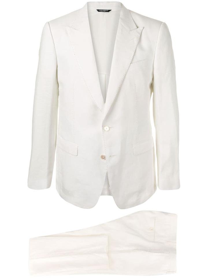 Dolce & Gabbana Two-button Suit - White