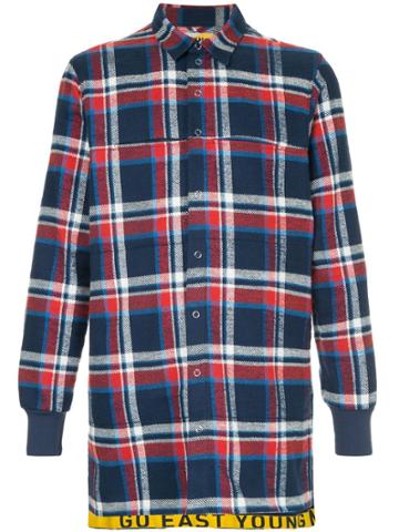 Geym Long Plaid Shirt - Multicolour