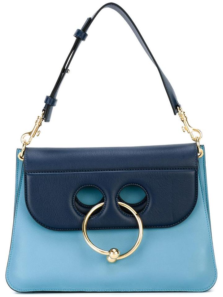 Jw Anderson - Medium Pierce Bag - Women - Calf Leather - One Size, Blue, Calf Leather