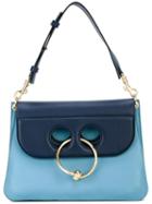 Jw Anderson - Medium Pierce Bag - Women - Calf Leather - One Size, Blue, Calf Leather