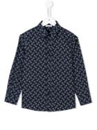 Dolce & Gabbana Kids City Crown Print Shirt, Boy's, Size: 12 Yrs, Blue
