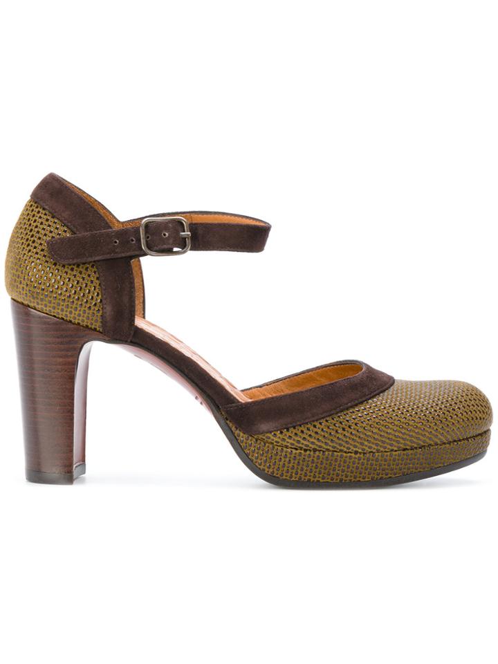 Chie Mihara Classic Fitted Pumps - Green