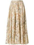 Mes Demoiselles Rose Embellished Skirt - Nude & Neutrals