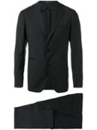 Tagliatore - Two Piece Wool Suit - Men - Cupro/virgin Wool - 48, Black, Cupro/virgin Wool