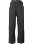 Sacai Over-dyed Cargo Trousers, Men's, Size: 2, Grey, Cotton