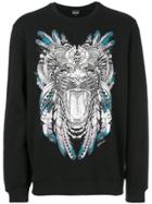 Just Cavalli Printed Sweatshirt - Black