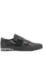 Zucca Logo Slip-on Sneakers - Black