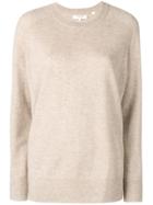 Chinti & Parker Loose Cashmere Sweater - Neutrals