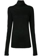 Unravel Project Mock Neck Sweater - Black
