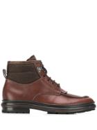 Ermenegildo Zegna Lace-up Ankle Boots - Brown