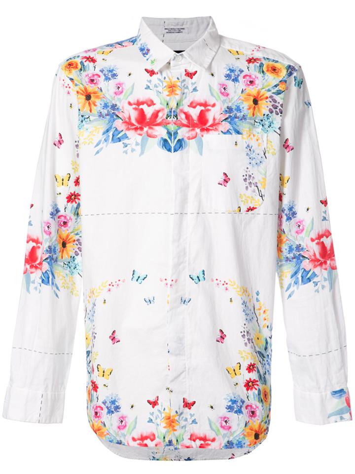 Engineered Garments Floral Print Shirt - White