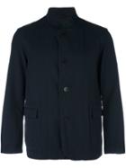Casey Casey Medium Weight Wool Mix Jacket, Men's, Size: Small, Blue, Cotton/wool