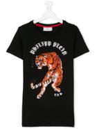 Philipp Plein Junior Teen Ain't It Funny T-shirt - Black