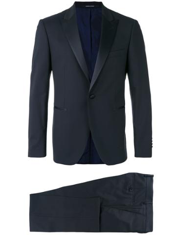 Dinner Two Piece Evening Suit - Blue