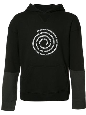 Midnight Studios Hybrid Hooded Sweatshirt, Men's, Size: 4, Black, Cotton