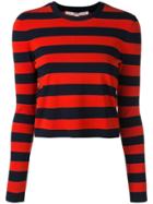 Veronica Beard Striped T-shirt - Red