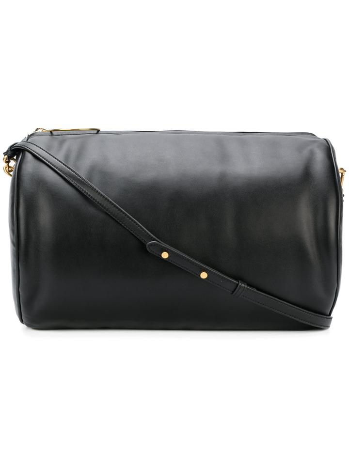 Stella Mccartney Cylindrical Weekend Bag - Black