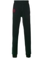 Lanvin - Spider Embroidered Joggers - Men - Cotton - Xl, Black, Cotton