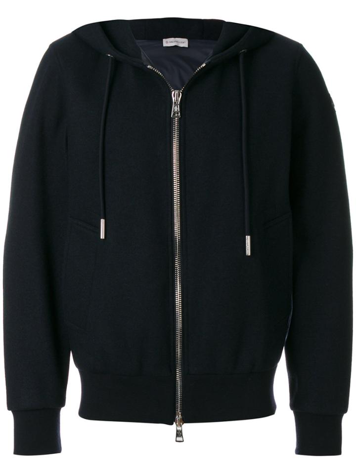 Moncler Zipped Hoodie - Blue