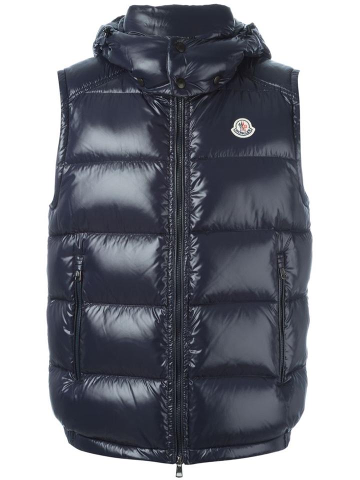 Moncler - Lacet Gilet - Men - Feather Down/polyamide - 5, Blue, Feather Down/polyamide