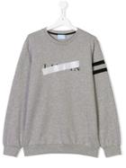 Lanvin Enfant Censored Logo Sweatshirt - Grey