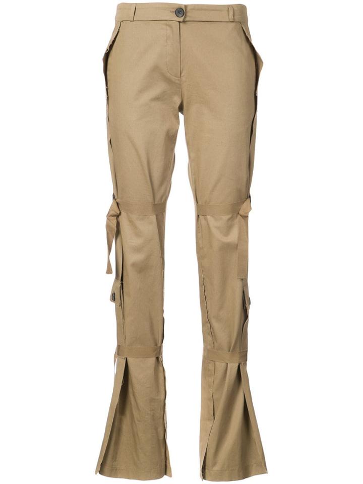Tome Tied-detail Flared Trousers - Unavailable
